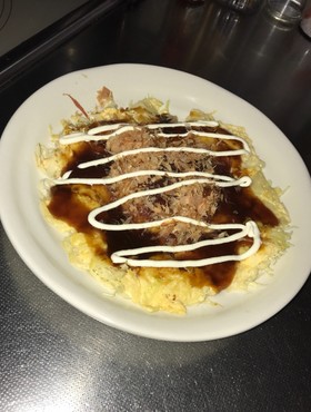 粉不使用!お好み焼きもどき◎
