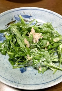 サラダ春菊の美味しい食べ方