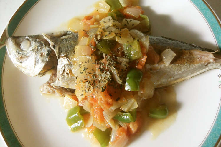 手軽 鯵のアクアパッツァ レシピ 作り方 By まめ豆あずき クックパッド 簡単おいしいみんなのレシピが363万品