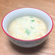 余ったお粥で☆優しい雑炊風の写真