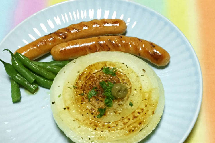甘ぁ ぃ 新玉ねぎ 輪切りステーキ レシピ 作り方 By おはなすき クックパッド