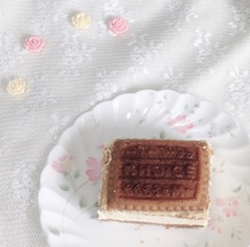 クッキーサンドチーズケーキ