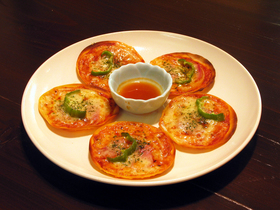ギョーザピザ