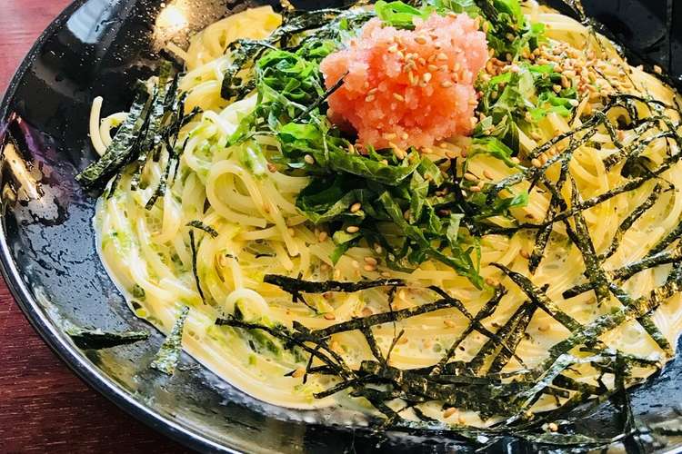 五右衛門風明太子と生海苔のクリームパスタ レシピ 作り方 By Monmon1219 クックパッド 簡単おいしいみんなのレシピが352万品