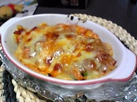 貧乏じゃがいもグラタン(っぽい)