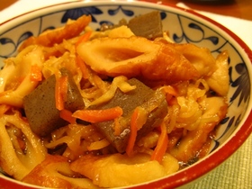 切干大根&にんじんの煮物