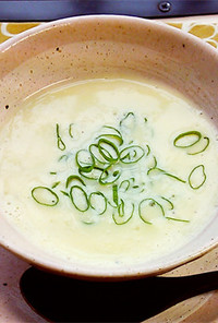 豆乳とカニのトロトロスープ