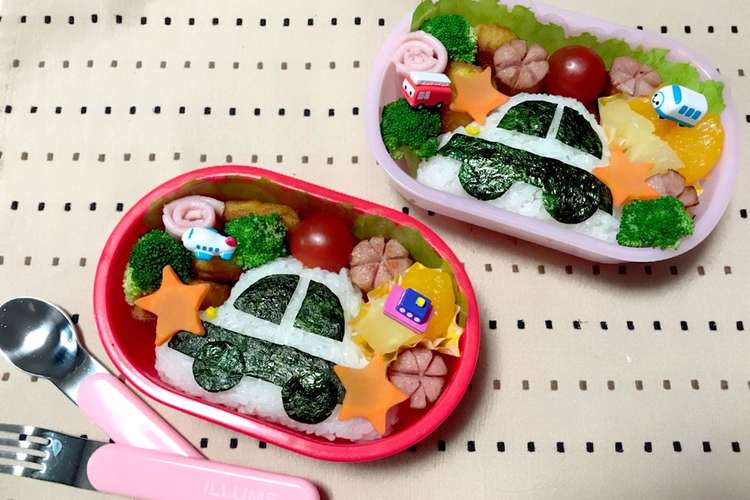 幼稚園 簡単 パトカー弁当 レシピ 作り方 By Kananan777 クックパッド 簡単おいしいみんなのレシピが376万品