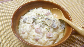 余ったごはん・冷凍ごはんでミルクリゾット