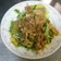 牛肉と水菜の焼肉サラダ