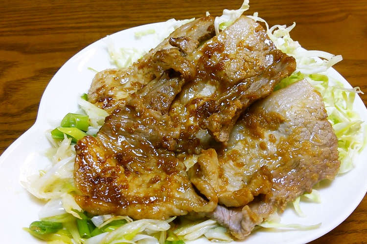 豚バラの生にんにく焼き レシピ 作り方 By いくおっちゃん クックパッド