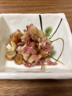 みょうがと奈良漬和えるだけ
