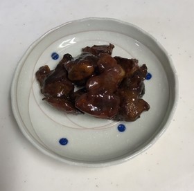 鶏レバーカレー炒め