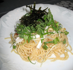 明太子うにクリームパスタ