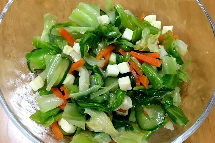 大人の給食 チーズ入りゆで野菜 レシピ 作り方 By 栄養士のアリス クックパッド 簡単おいしいみんなのレシピが375万品