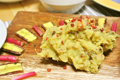 つぼ焼き芋の甘〜いサラダの写真