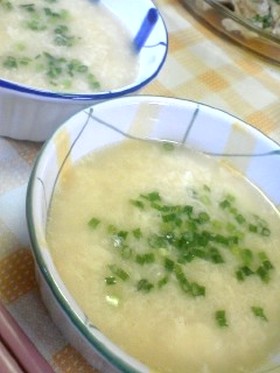 焼肉屋の玉子スープ♪
