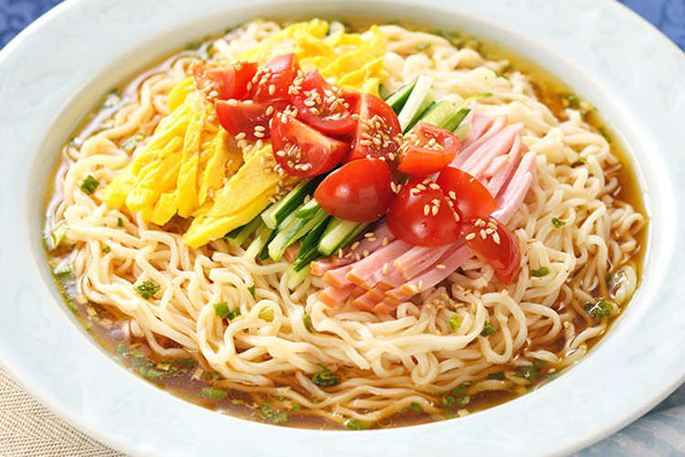 サッポロ一番で かんたん冷やし中華 レシピ 作り方 By サッポロ一番 クックパッド 簡単おいしいみんなのレシピが362万品