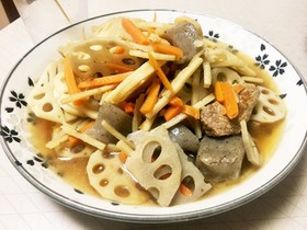 簡単!豚と根菜の煮物