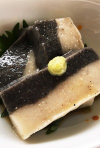 美味しい胡麻豆腐 DE クジラ豆腐を♪