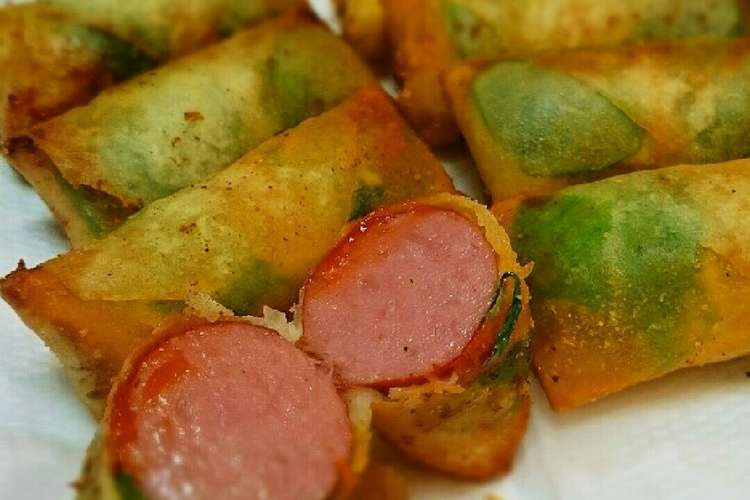 イタリアンなフランクフルト春巻き レシピ 作り方 By みのすけgo クックパッド 簡単おいしいみんなのレシピが357万品