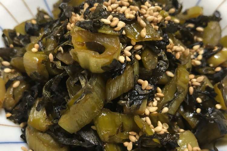 簡単 常備菜 アレンジ万能な高菜の炒め物 レシピ 作り方 By Tujidesu クックパッド