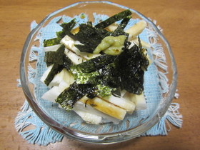 山芋のわさび醤油和え