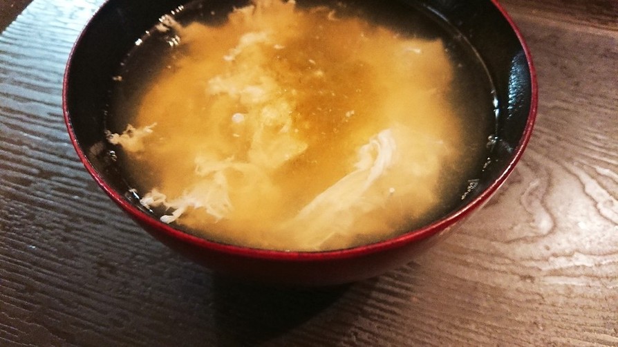 ふんわり白身卵のスープの画像