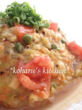 *簡単すっきりベジタブル天津飯*