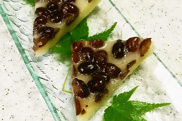 京都の和菓子 水無月 ういろう レシピ 作り方 By はるジイジイ クックパッド 簡単おいしいみんなのレシピが371万品