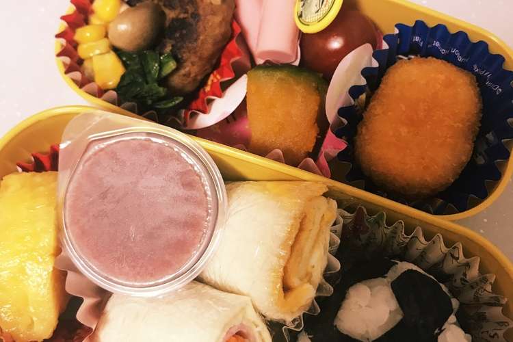 年長男子のお弁当 サッカーボール レシピ 作り方 By ミサコ0307 クックパッド 簡単おいしいみんなのレシピが360万品