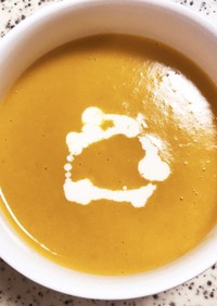 濃厚！大好きかぼちゃスープ