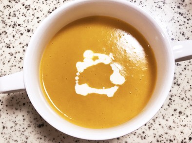 濃厚！大好きかぼちゃスープの写真