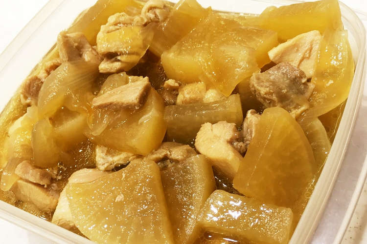 鶏肉と大根と玉ねぎの煮物 レシピ 作り方 By Mokumocook クックパッド 簡単おいしいみんなのレシピが352万品