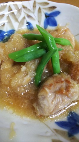 鶏肉のみぞれ煮(減塩レシピ)