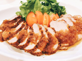 ヒレ豚の湯煎ロースト 下ろし玉ねぎソース