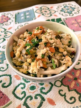 米なし!豆腐チャーハン