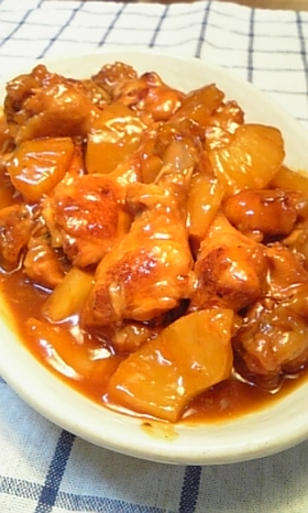 鶏スティックパイン~♪