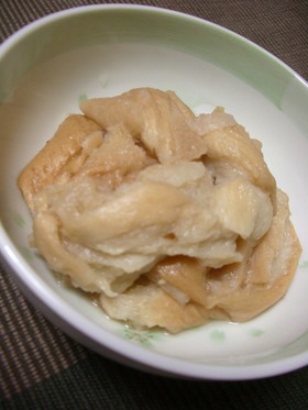 おでんの汁で~5分でできるお麩煮♪