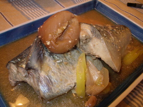 サバの梅味噌煮