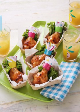 オーブントースターで簡単!BBQチキン