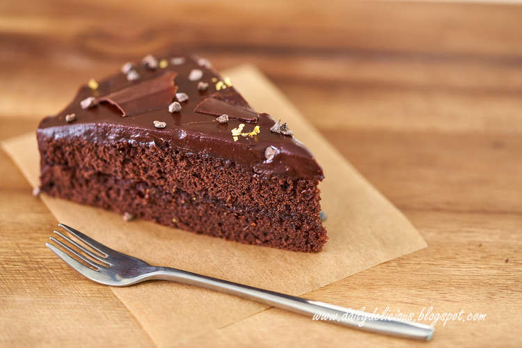 チョコレートガナッシュケーキ レシピ 作り方 By Pook Dailydelicious クックパッド 簡単おいしいみんなのレシピが360万品