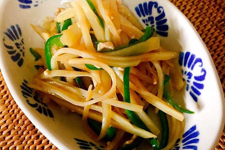 じゃがいもピーマンのオイスターソース炒め レシピ・作り方 By 3世代がオイシイ！ 【クックパッド】 簡単おいしいみんなのレシピが363万品