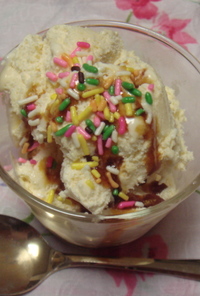 簡単、美味しい、安い☆濃厚アイスクリーム