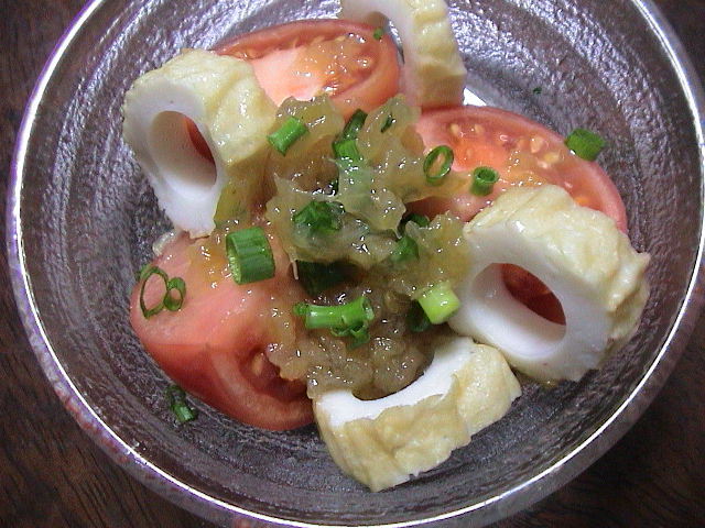 トマトのマーマレード和えの画像