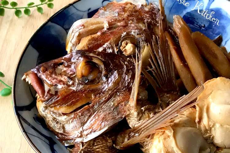 鯛のあら炊き ごぼうと卵の付け合わせ レシピ 作り方 By Miiyasusho クックパッド 簡単おいしいみんなのレシピが361万品