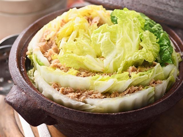 シーチキンと白菜のミルフィーユ鍋 レシピ 作り方 By はごろもフーズ クックパッド シーチキンと白菜のミルフィーユ鍋 レシピ 作り方 By はごろもフーズ クックパッド