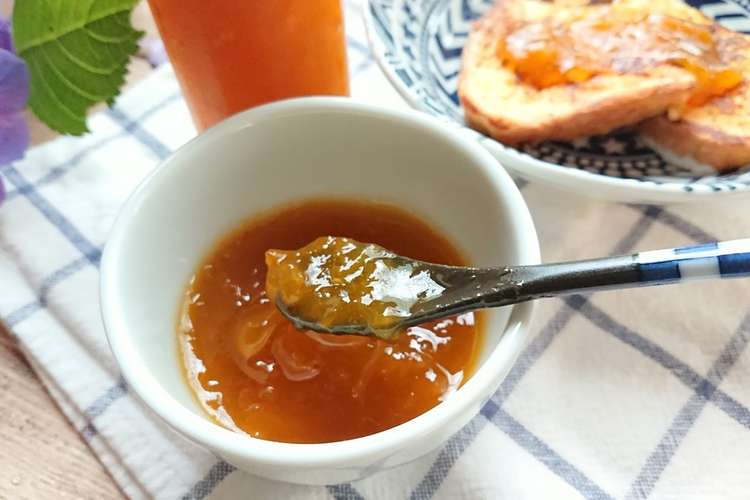 レンジで簡単 完熟梅ジャム レシピ 作り方 By Futa S K クックパッド