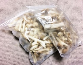 きのこの栄養、旨み保存法☆日持ち