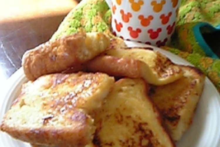 プリンパンのフレンチトースト レシピ 作り方 By ぴよぴよにすと3 クックパッド 簡単おいしいみんなのレシピが359万品